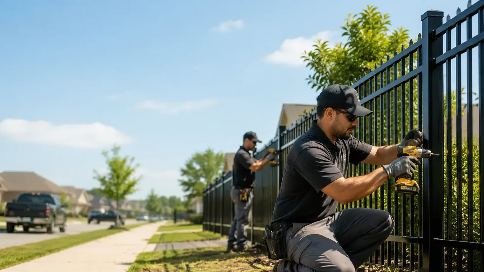 Metal Fence Installation in Garden City, MN